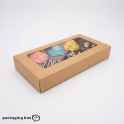 Cupcake box for 6 cupcakes