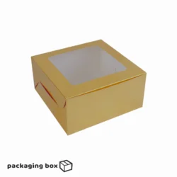 Kraft cake box 12x12x4