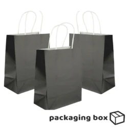 Black Handle Bags For Cake Boxes
