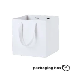 White Handle Bags For Cake Boxes
