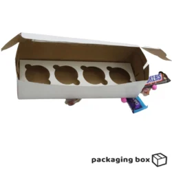 Four Cupcake Long Shape Boxes (5)
