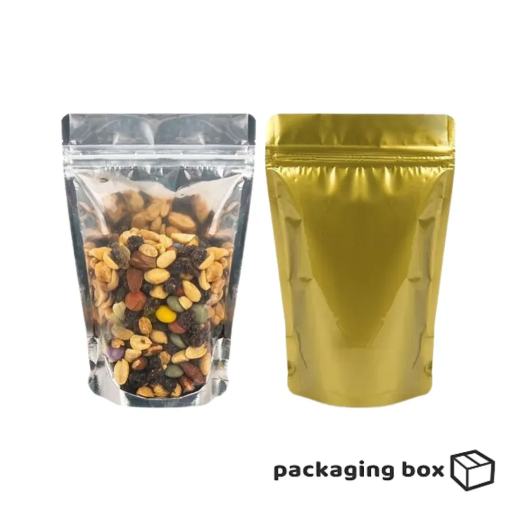 Golden Clear Zipper Pouches in Pakistan: Premium Packaging for Modern Businesses
