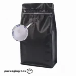 Black Stand Up Pouches with Valve in Pakistan – The Ultimate Coffee & Food Packaging Solution
