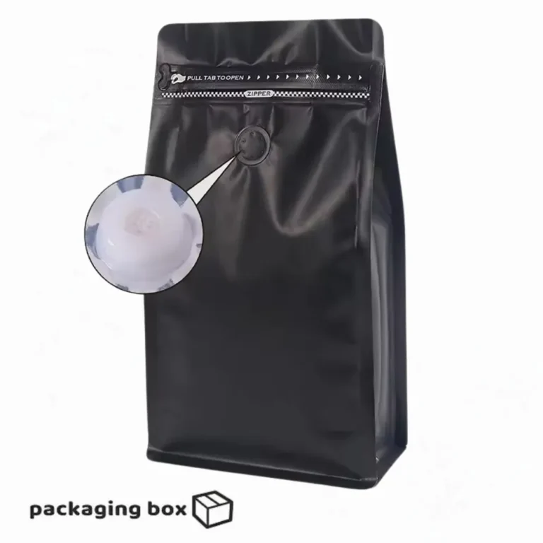 Black Stand Up Pouches with Valve in Pakistan – The Ultimate Coffee & Food Packaging Solution