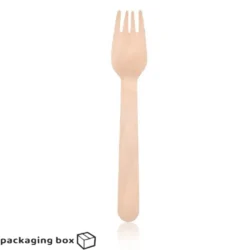 Eco-Friendly Wooden Fork - Sustainable, Durable & Stylish Cutlery