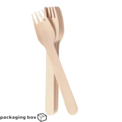 Eco-Friendly Wooden Fork - Sustainable, Durable & Stylish Cutlery