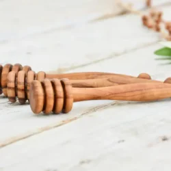 Premium Olive Wood Honey Dipper – 4-Inch Tiny Honey Spoon