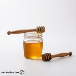 Premium 4-Inch Olive Wood Honey Dipper Drizzler Stick – Tiny Wooden Honey Spoon