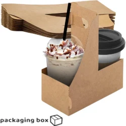 Disposable Cup Carrier with Handle