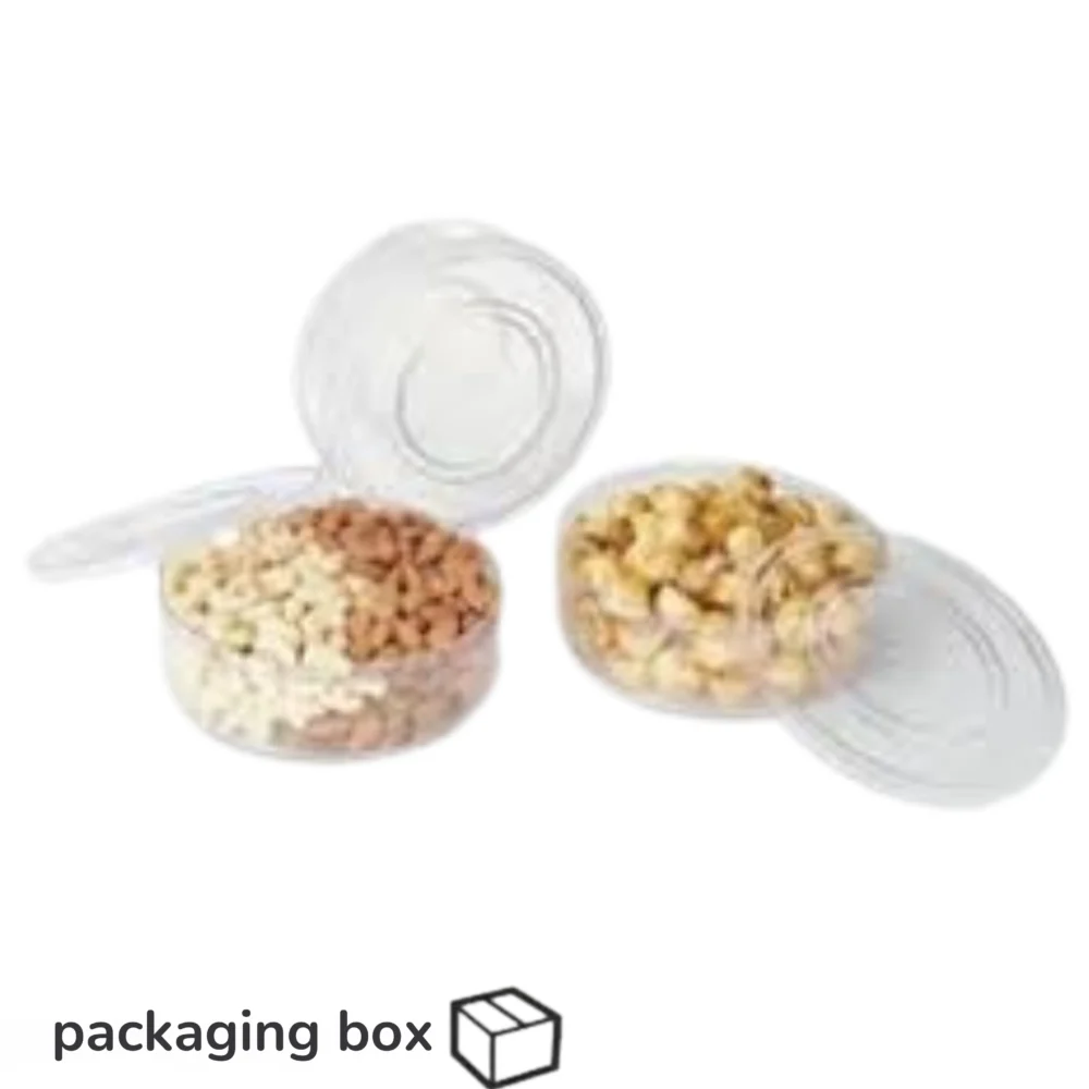 Dry Fruits Acrylic Rounded Box