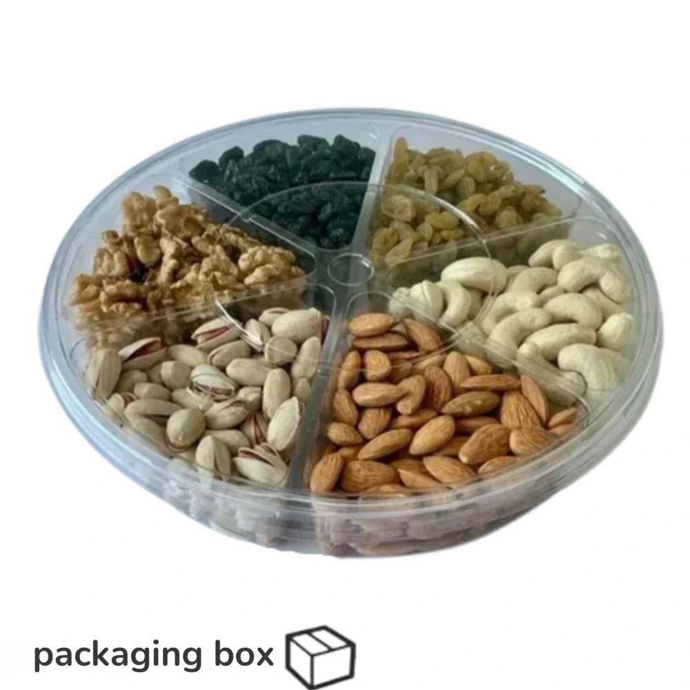 Six Portion Acrylic Box