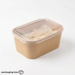 Kraft Lunch Box – Eco-Friendly Disposable Paper Food Container