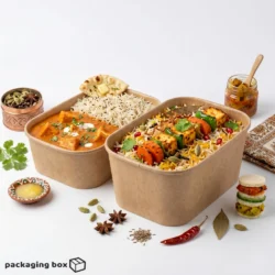 Kraft Lunch Box – Eco-Friendly Disposable Paper Food Container