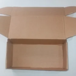 Corrugated box for packaging