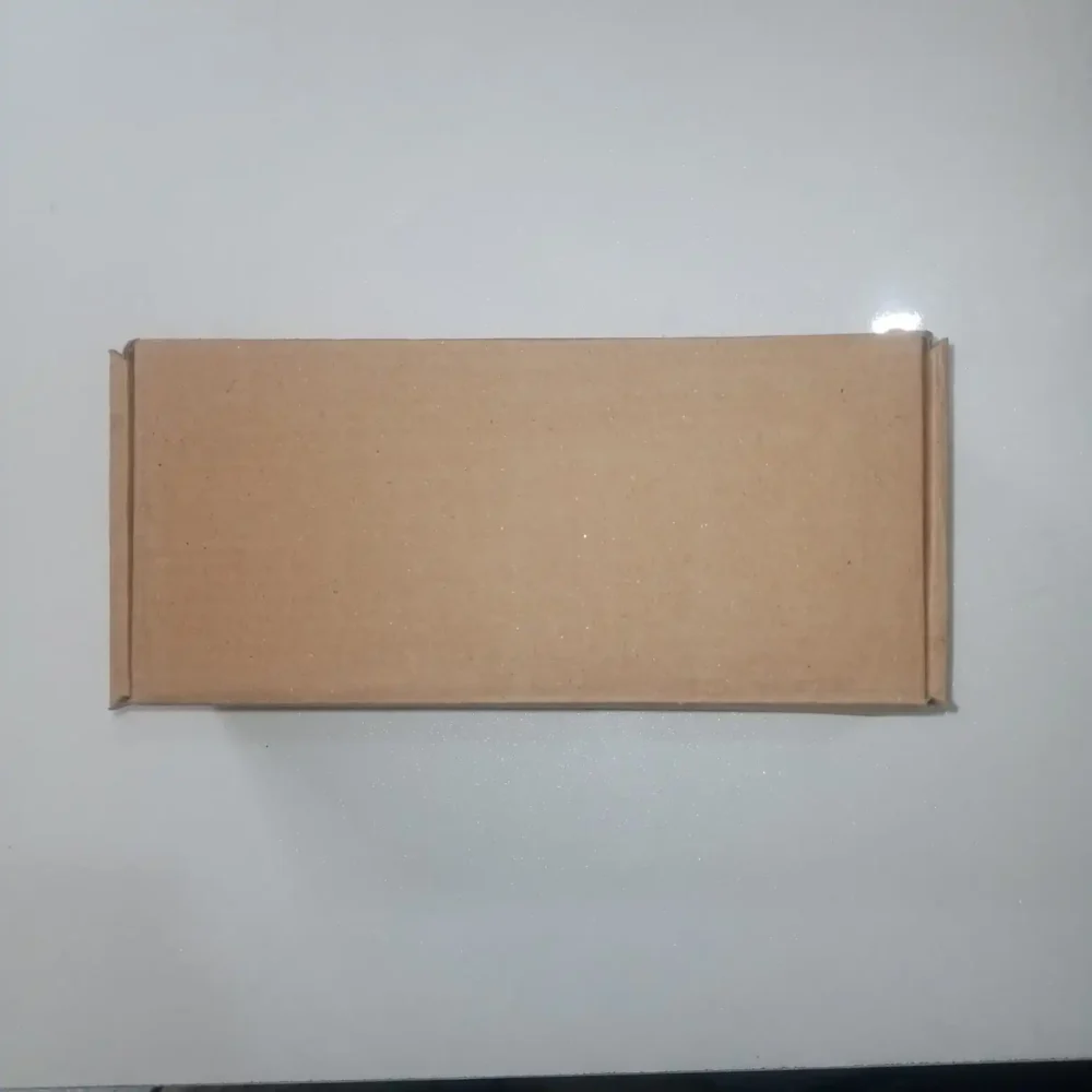 Corrugated box for packaging