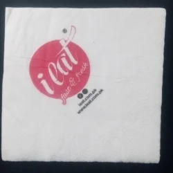 Customized table and tea napkin tissue