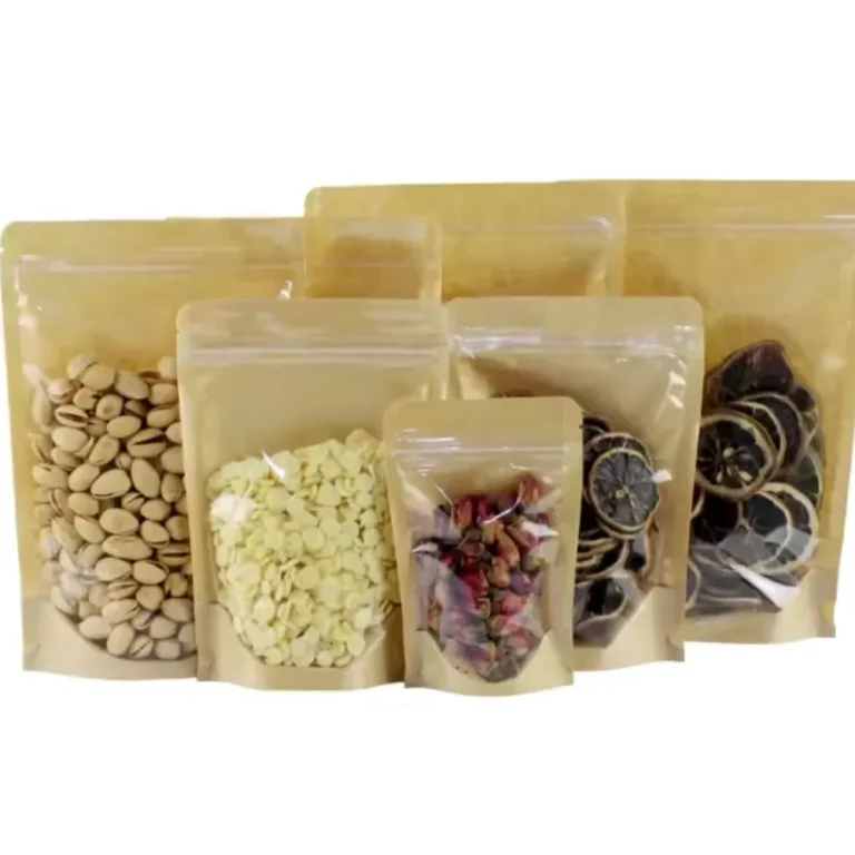 Brown Paper Kraft Bags with Clear Front in Pakistan – The Eco-Friendly Packaging Choice