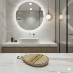 Natural teardrop sponge