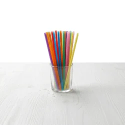 14mm Colorful Plastic Straws Wide Reusable Drinking Straws