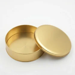 Golden Rounded Tin Box 2000gm