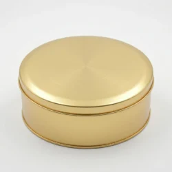Golden Rounded Tin Box 2000gm