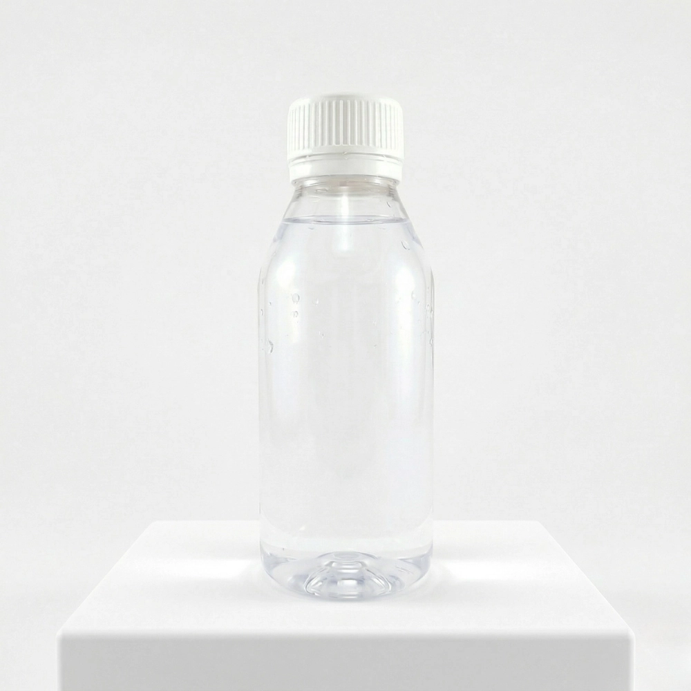 Zam Zam Water Bottles Clear Plastic with White Screw Cap