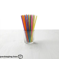 14mm Colorful Plastic Straws Wide Reusable Drinking Straws
