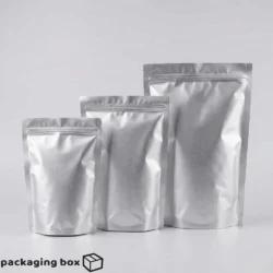 Aluminium Foil Stand Up Pouch – Small, Medium & Large Zip Lock Bags by Packaging Box