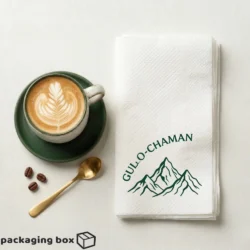 Customize Table and Coffee Napkin Tissue with custom logo print for weddings, events, restaurants and corporate gifting in Pakistan.