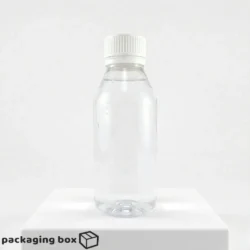 Premium Zam Zam Water Bottle – Clear Plastic Bottle with White Cap for Religious Events