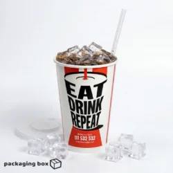 16oz Cold Drink Cup – Paper Cup for Cold Beverages | PackagingBox.pk