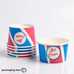 60ml Ice Cream Cup – Premium Food-Grade Paper Cup | PackagingBox.pk