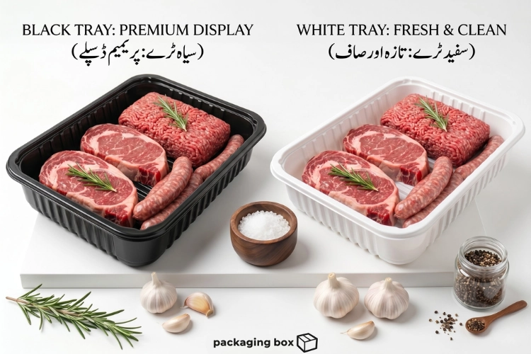Black vs White Meat Tray – Which One Is Actually Best for Your Business?