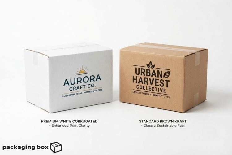 White Corrugated Box vs Brown Corrugated Box: The Ultimate Branding Comparison Guide