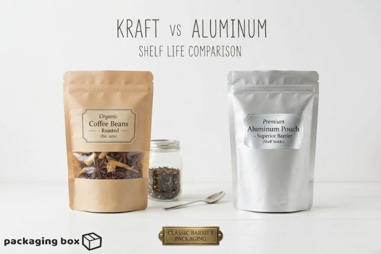 Kraft Pouch vs Aluminum Pouch – Which One Actually Keeps Your Food Fresh Longer?