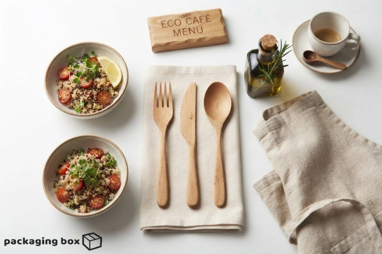 Wooden Fork, Knife & Spoon: The Complete Guide to Setting Up an Eco Café
