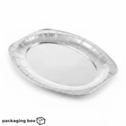 Aluminium Foil Tray with Food Display