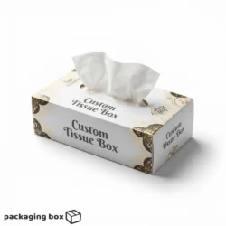Custom Tissue Box with Personalized Print Design