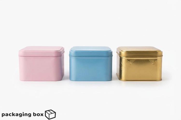 Colored Tin Boxes – Pink, Blue & Gold: When to Use Which for Maximum Impact