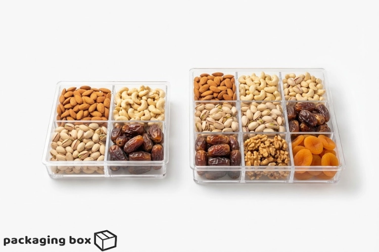 Dryfruit Tray 4 Portions vs 6 Portions: The Ultimate Gifting Size Guide