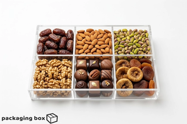 🎁 Multi-Portion Acrylic Tray – How to Build a Variety Gift Box