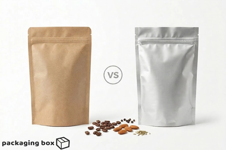 Aluminum Pouch vs Kraft Pouch: Which One Really Keeps Your Product Fresh Longer?